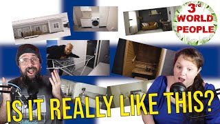 3rd WORLD PEOPLE REACT WEIRD BUT GENIUS THINGS IN FINNISH HOMES  FINLAND REACTION [upl. by Kohn]