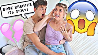 PANIC ATTACK PRANK ON FIANCE [upl. by Wendelin893]