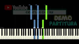 DUMNEZEU E TARIA MEA  Tutorial Pian INCEPATORI  Cristian Chifan [upl. by Swift]