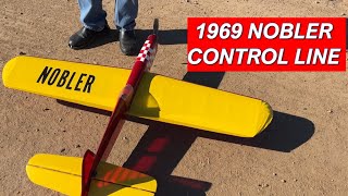 1969 Nobler Vintage Control Line Airplane [upl. by Eesyak]