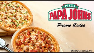 papa johns promo codes 50 off entire meal [upl. by Moia53]