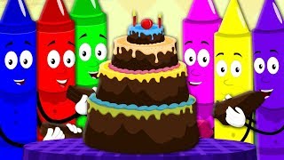 Pat A Cake  Crayons Nursery Rhymes For Kids  Songs For Baby And Children  Rhymes For Babies [upl. by Acinad20]