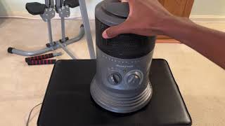 Honeywell surround heat space heater test Heater test 20242025 heating season￼ [upl. by Geiss]