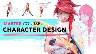 Illustration Master Course  Ep 2 CHARACTER DESIGN [upl. by Heurlin]