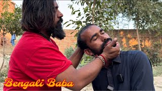 BENGALI BABA  Super Relaxing Head amp Back Massage  Asmr Stress Relief Massage asmr [upl. by Akiret578]