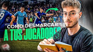 COMO DESMARCAR a tus JUGADORES en FC 24  TUTORIAL [upl. by Htebilil]