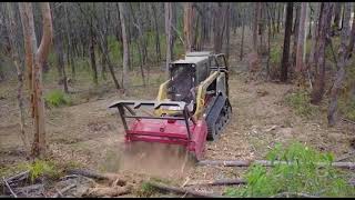 Fecon Hydraulic Bull Hog Mulchers Overview [upl. by Neirbo202]