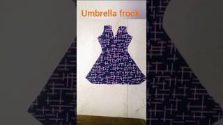 Umbrella frock cutting dododesigner umbrellafrockshottsvideos [upl. by Llennahc]