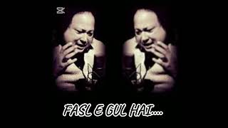 FasleGulHai Nusrat Fateh Ali Khan  Bass Boosted  Qawali Remix [upl. by Siduhey]