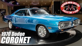 1970 Dodge Coronet For Sale Vanguard Motor Sales 9583 [upl. by Yaner]