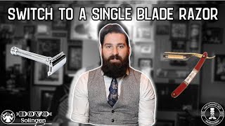 Cartridge Razor vs Safety Razor  Straight Razor Why you should switch to a Single Blade Razor [upl. by Regina661]