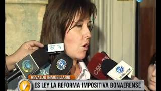 v7 2012 06 01 Es ley la reforma impositiva bonaerensewmv [upl. by Pirzada]