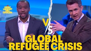 Douglas Murray amp Marc Lamont Hill Debate “Global Refugee Crisis”  FULL DOHA DEBATES [upl. by Ycnej]