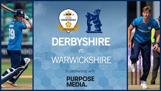 🔴 LIVE  Derbyshire vs Warwickshire [upl. by Fianna]