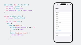 WWDC23 Discover Observation in SwiftUI  Apple [upl. by Haziza614]