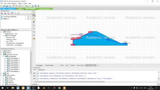 Plaxis 2D Walkthrough Tutorial Flow through sand embankment [upl. by Cynara]