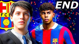 FC 24 Barcelona Career Mode Series Finale [upl. by Norramic]