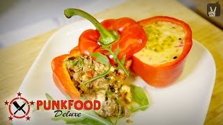 Gefüllte Paprika Lieblingsessen bei Punkfood Deluxe [upl. by Nailil]