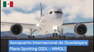 Plane Spotting en el Aeropuerto Internacional de Guadalajara Plane Spotting GDL  MMGL [upl. by Mohammad]