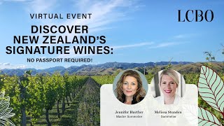 Virtual Event Series  Discover New Zealand’s Signature Wines No Passport Required [upl. by Luba]