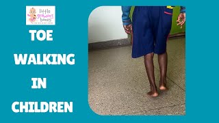 toe walking in children [upl. by Veron]