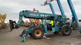 2001 Gradall 544D10 Telescopic Reach Lift [upl. by Concepcion]