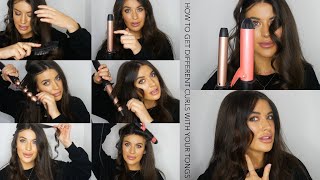 How to CHOOSE and USE your CURLING IRON or WAND for Different styles  Eleise [upl. by Newsom608]