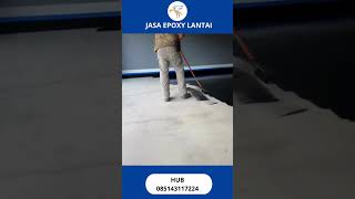 CAT LANTAI RUMAH DENGAN EPOXY METALIK I CV ELANG TIMUR NUSANTARA [upl. by Vivia]