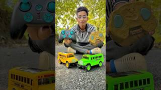 Remote Control Two School Bus Unboxing🔥🚌 [upl. by Ahsienot131]