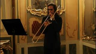 Gregorio Sanchez plays tenor Sackbut [upl. by Anaihsat]