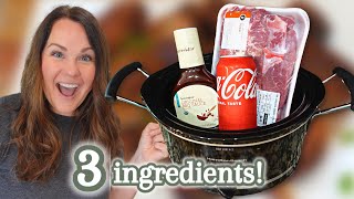 EASY CROCK POT RECIPE  CROCK POT RIBS  DINNER RECIPES  FEEDING THE BYRDS [upl. by Anaeed]