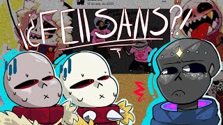 Fell sans CANON vs FANON fellsans sansaus undertaleau [upl. by Aube497]