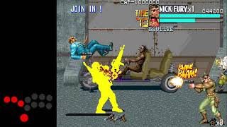 The Punisher Arcade  ALL clear Nick Fury [upl. by Eagle811]