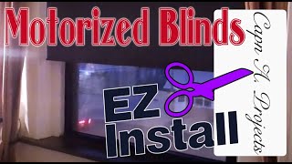 How to Install SelectBlinds Motorized Blinds [upl. by Tomi]