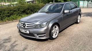 2012 Mercedes Benz C350 CDi AMG Sport Automatic Grey  1 F KEEPER  FULL MERCEDES HISTORY [upl. by Okika143]