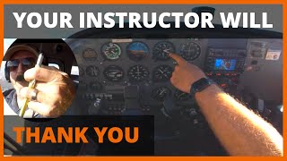 Three Basics to INSTANTLY impress your Flight Instructor [upl. by Dnana473]