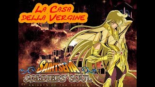 LA CASA DELLA VERGINE E DELLA BILANCIA Saint Seiya Soldier Soul Saga SANTUARIO 6 [upl. by Brosine]