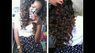 Big messy curls Curling Wand Curls on KCY [upl. by Nnairahs218]