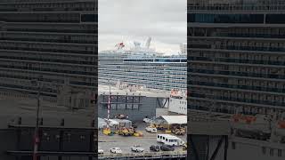 Holland America Eurodam departing from Seattle to Alaska hollandamerica cruise juneaualaska [upl. by Deery]