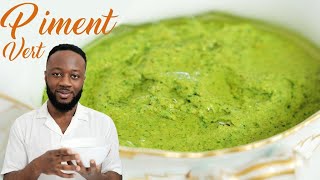 La Meilleure Recette de PIMENT VERT Africain  Cameroun [upl. by Verla]