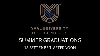 VUT Spring Graduations 2024 Day 3 Afternoon Session 18 September [upl. by Montano]