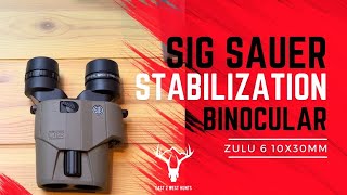 The Coolest New Binocular Sig Sauer Stabilization Binoculars [upl. by Edya]