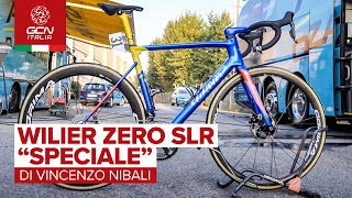 La Wilier Zero SLR speciale di Vincenzo Nibali  Biciclette dei professionisti [upl. by Undry]