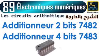 89 Additionneur 2 bits 7482 Additionneur 4 bits 7483 [upl. by Htebazileyram887]