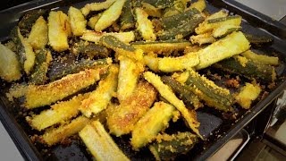 Zucchine croccanti al forno ricetta light [upl. by Treacy]