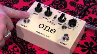 Myco Pedals ONE Classic British real tube Overdrive pedal demo with Stratocaster [upl. by Nednerb597]