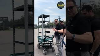 Carrinho Makita 2x 18v  36v suporta até 300kg e 7km de autonomia DCU 605 MAKITA saladeferramentas [upl. by Dnaltiak]