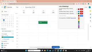 How to create meeting templates from Google Calendar [upl. by Aplihs]