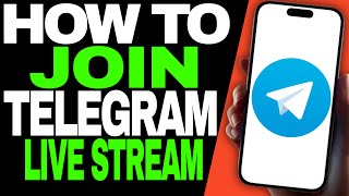 How To Join Telegram Live Stream Full Guide [upl. by Archambault56]