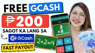 FAST PAYOUT ₱200 LIBRE GCASH💸 SAGOT LANG SIMPLE MATH SA GCASH APP MISMO [upl. by Henricks]